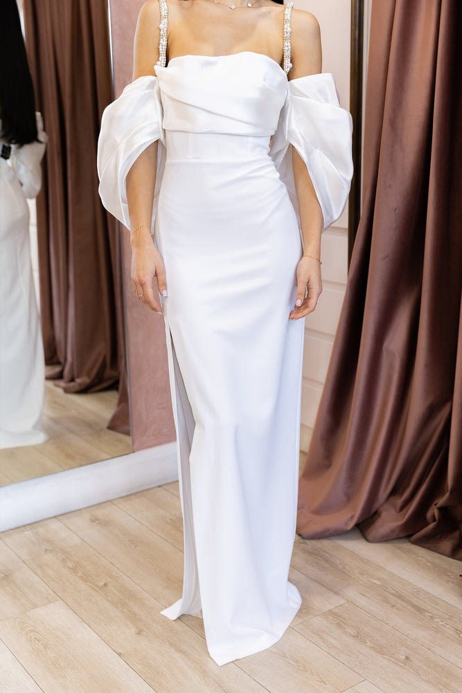 Amara Gown White by HSH