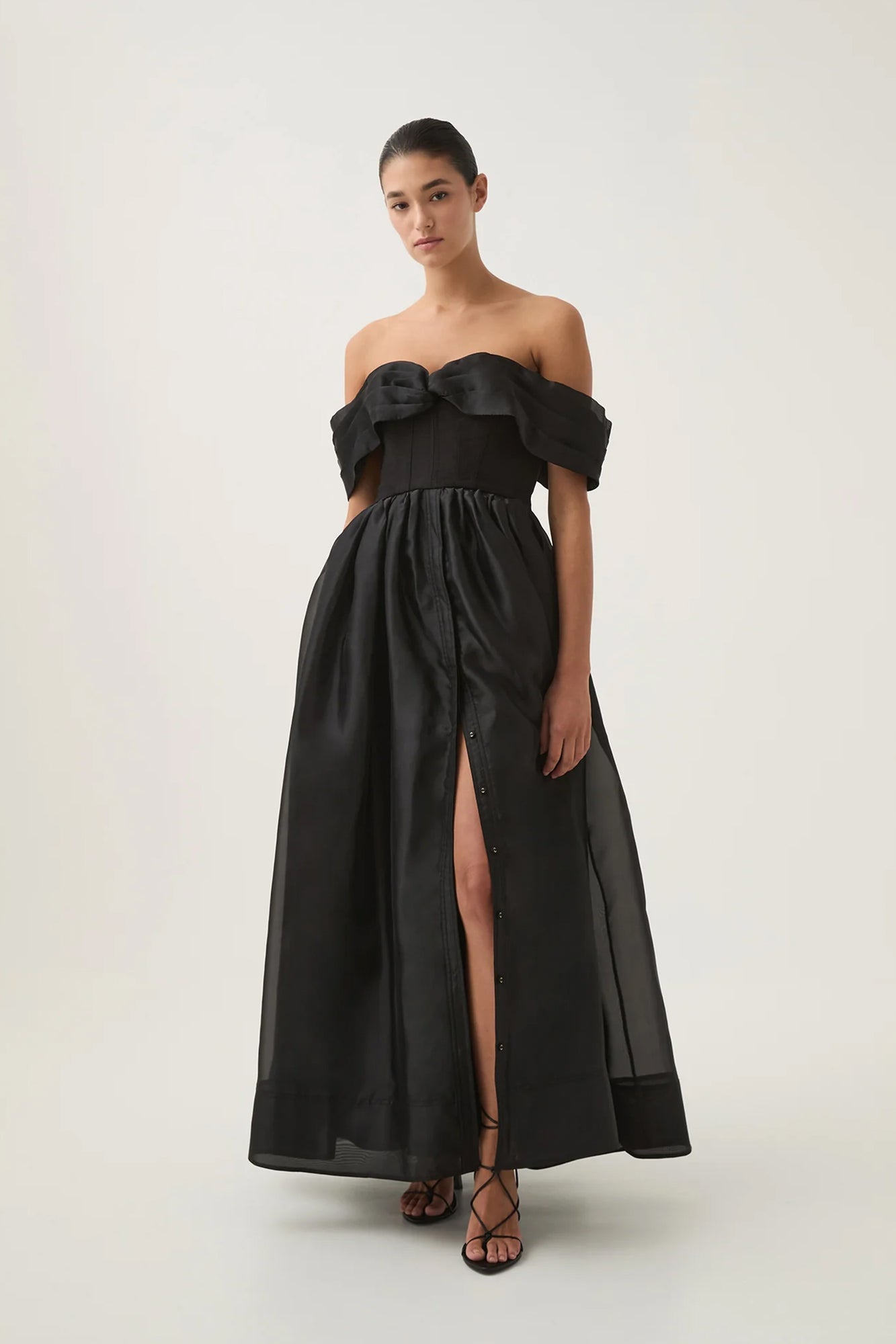 Cordelia Corseted Maxi Dress by Aje for Hire – High St. Hire