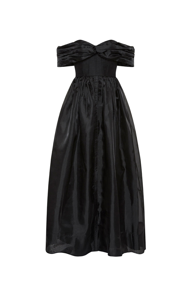 Cordelia Corseted Maxi Dress by Aje for Hire – High St. Hire Cordelia Corseted Maxi Dress by Aje for Hire – High St. Hire