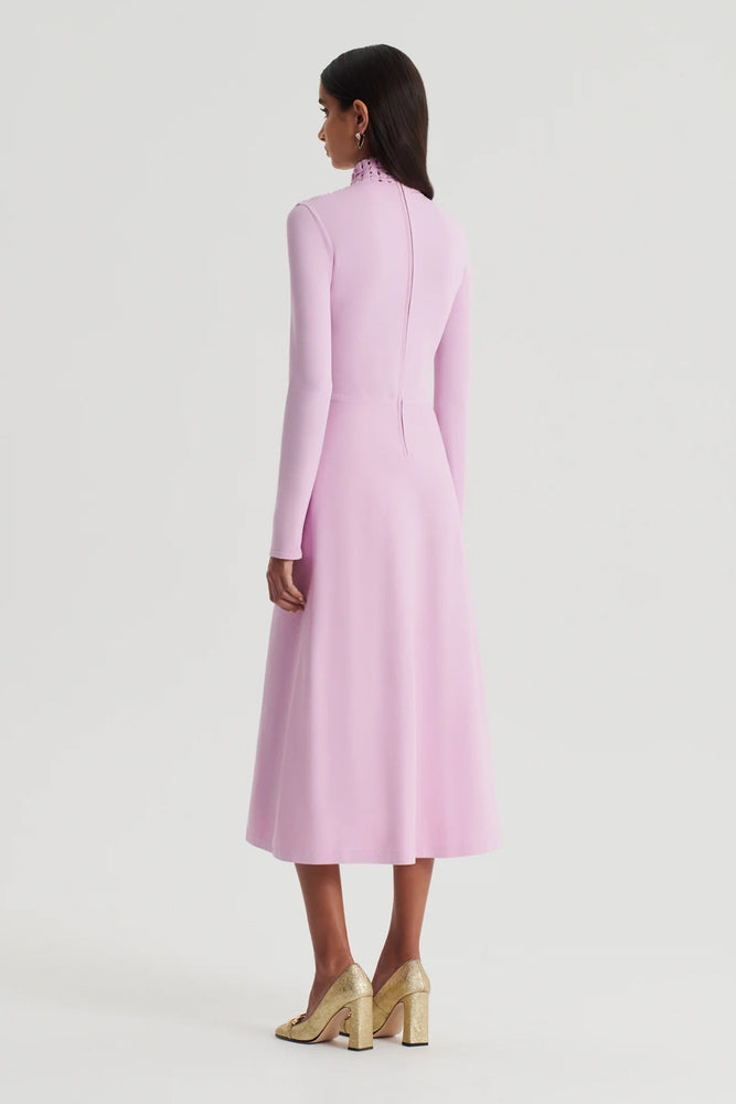 scanlan theodore purple dress Scanlan Theodore Lilac Parachute Dress, dry cleaned