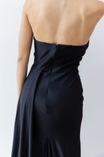 Harper Jersey Gown Black by HSH