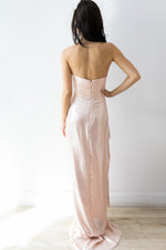 Jacinta Draped Gown Blush by HSH