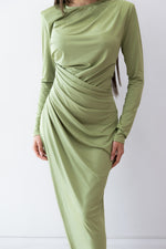 Mania Green Gown by HSH