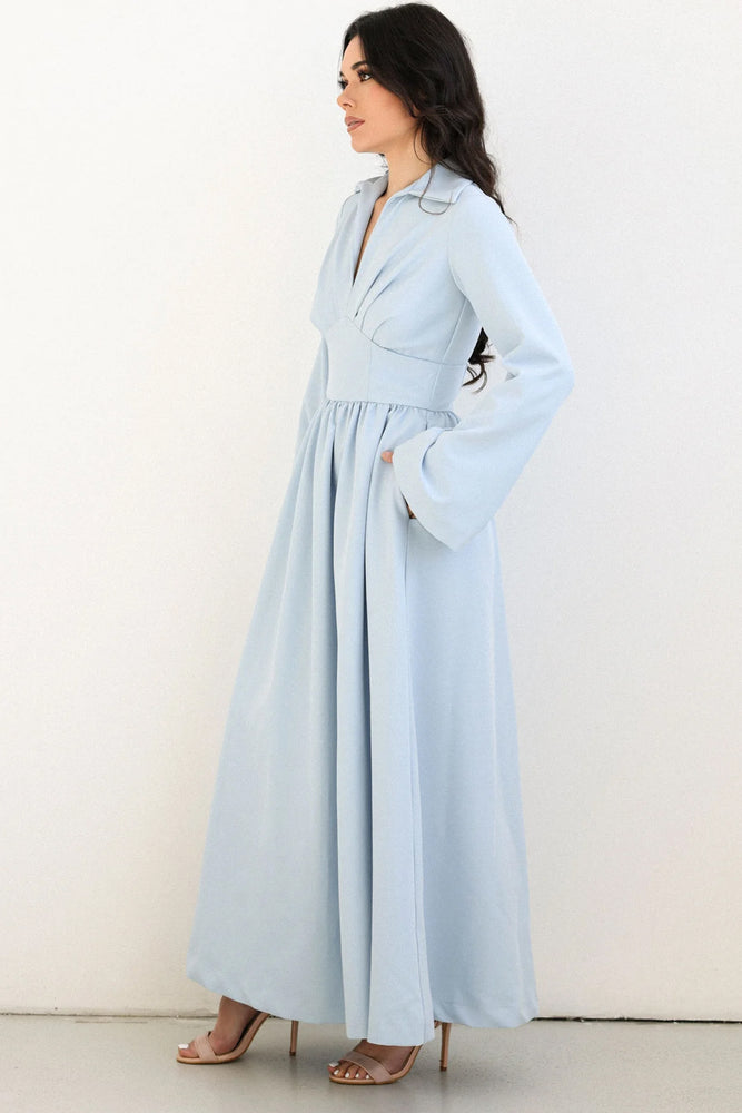 Mia Ice Blue Dress by Sara For Hire | High St. Hire Mia Ice Blue Dress by Sara For Hire | High St. Hire