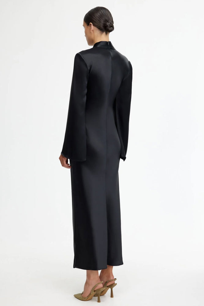 Piccadilly Midi Dress Black by Acler for Hire | High St. Hire Piccadilly Midi Dress Black by Acler for Hire | High St. Hire
