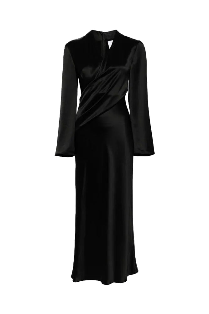Piccadilly Midi Dress Black by Acler for Hire | High St. Hire Piccadilly Midi Dress Black by Acler for Hire | High St. Hire