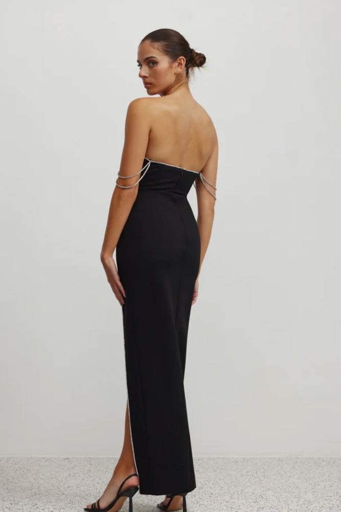 Phoenix Dress Black by Lexi | High St. Hire Phoenix Dress Black by Lexi | High St. Hire