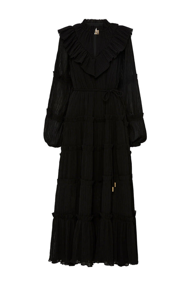 Robyn Tiered Midi Dress by Aje