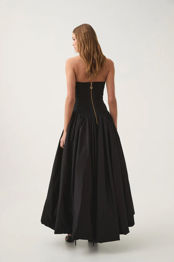 Spatial Asymmetric Strapless Gown by Aje for Hire – High St. Hire