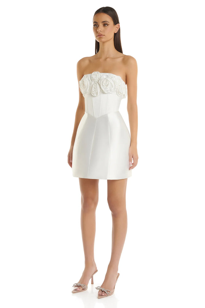 Tehanni Dress White by Eliya The Label