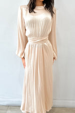 The Love Lost Gown Champagne by HSH