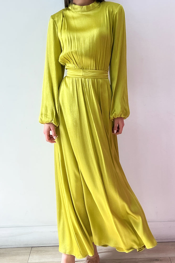 The Love Lost Gown Mustard by HSH