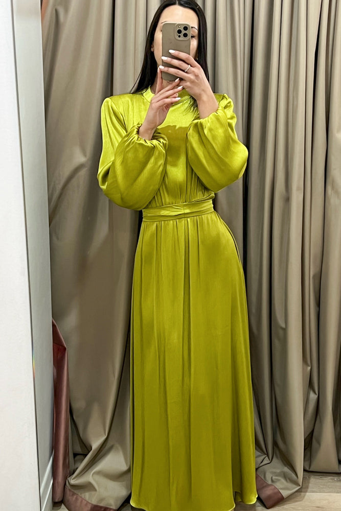 The Love Lost Gown Mustard by HSH