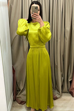 The Love Lost Gown Mustard by HSH