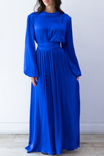 The Love Lost Gown Cobalt Blue by HSH