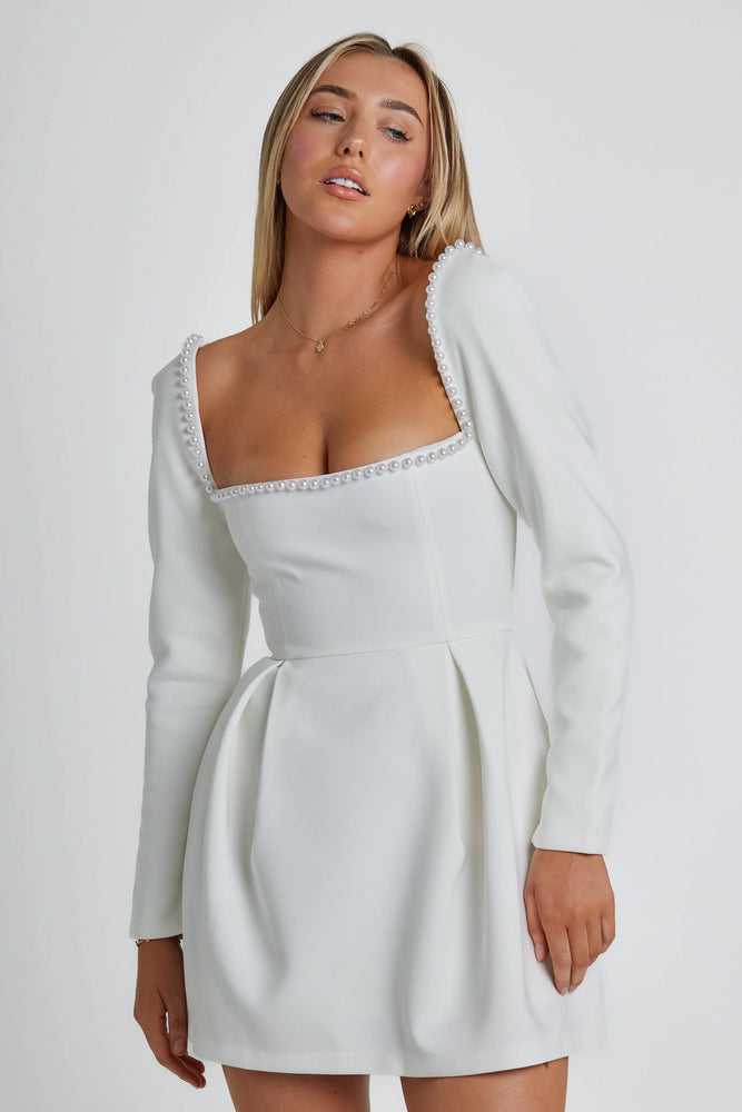 Ultimate Muse Pearl Dress White by Odd Muse
