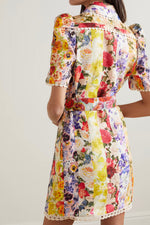 Wonderland Floral Shirt Dress by Zimmermann