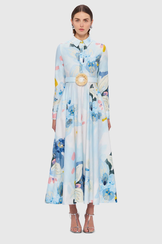 Zara Shirt Midi Dress by Leo & Lin