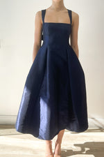 Chic Midi Dress Navy Exclusive to HSH