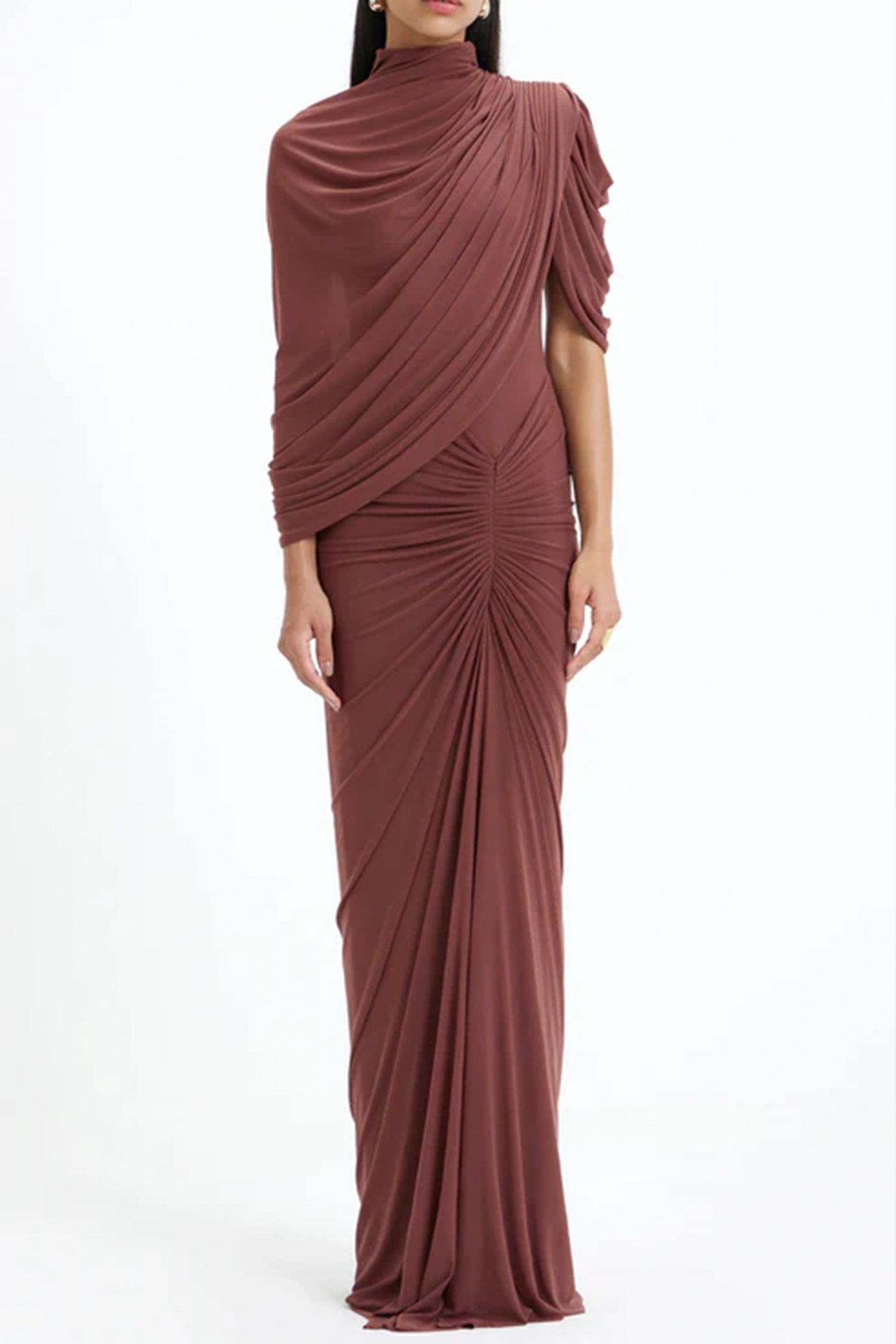 white fall maxi dress Good Life Lace Maxi Dress in White