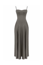 anabella smoke lace up maxi dress Womens Smoke Anabella Lace-up Satin Maxi Dress