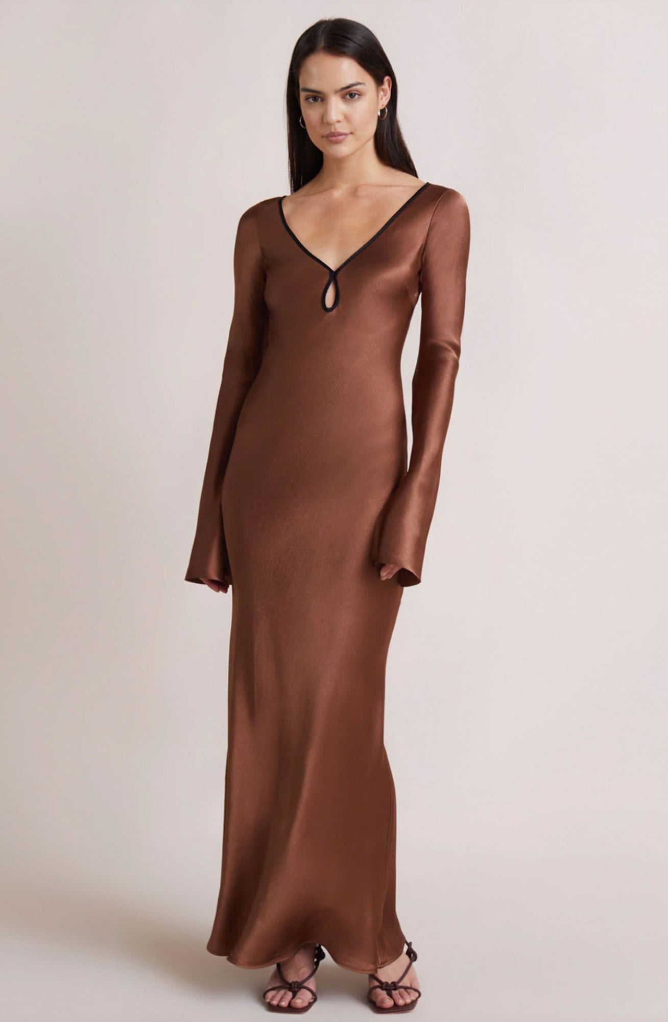 Annika Long Sleeve Maxi Dress by Bec + Bridge for SALE | High St. Hire Annika Long Sleeve Maxi Dress by Bec + Bridge for SALE | High St. Hire
