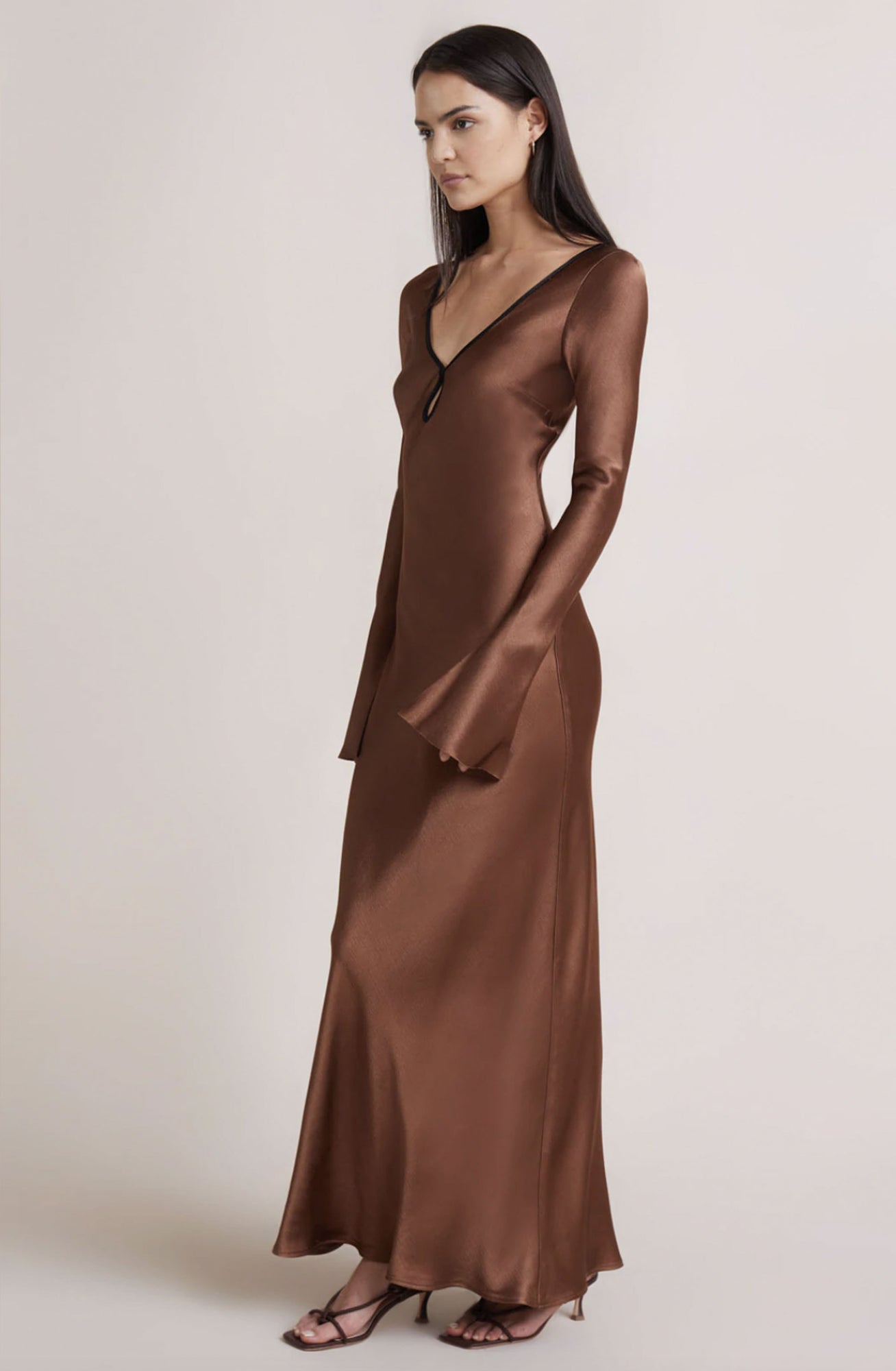 Annika Long Sleeve Maxi Dress by Bec + Bridge for SALE | High St. Hire Annika Long Sleeve Maxi Dress by Bec + Bridge for SALE | High St. Hire