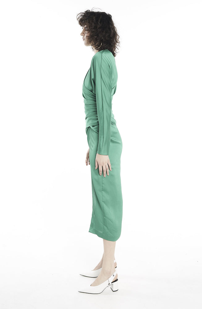 Arienne Dress Emerald by Nicola Finetti For SALE | High St. Hire Arienne Dress Emerald by Nicola Finetti For SALE | High St. Hire