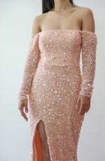 Bella Salmon Gown by HSH