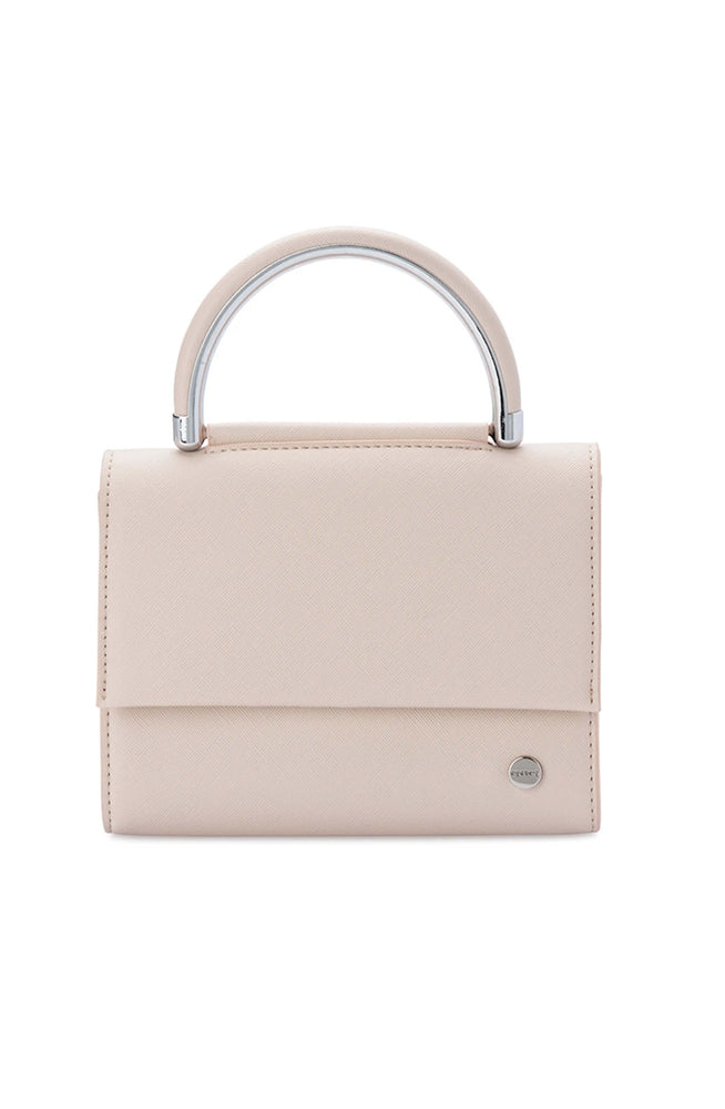 Olga Berg Blair Natural Textured Mini Top Handle High Hire