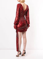 Capella Scarlet Mini Dress by Rachel Gilbert