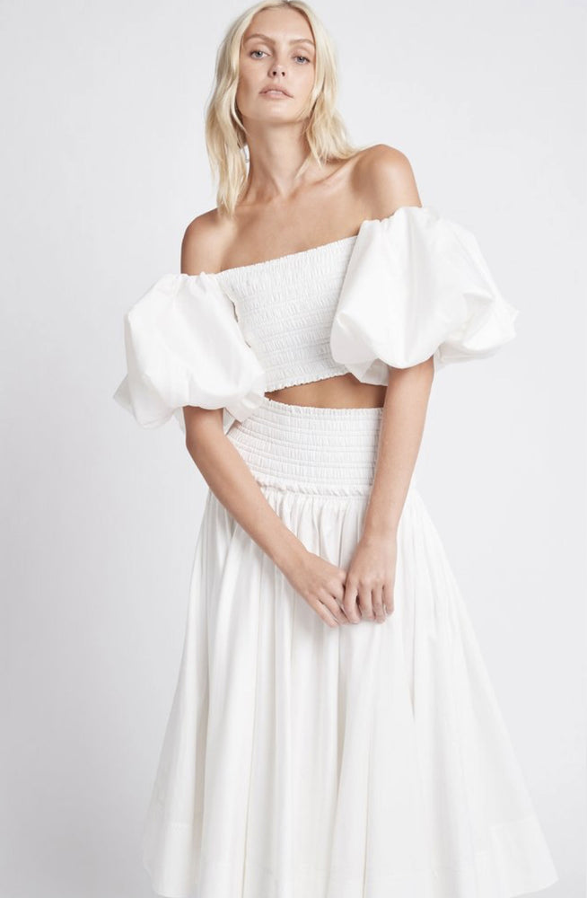 Cascade Cropped Top and Skirt by Aje