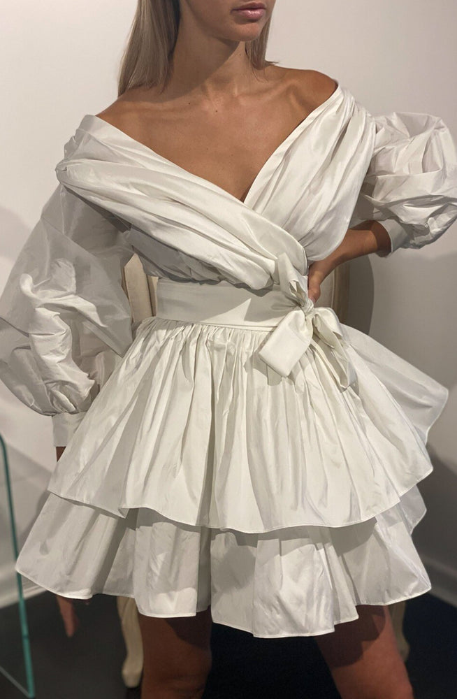 Chloe Dress White by Alin Le' Kal