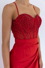 Delta Corset Gown Red by HSH