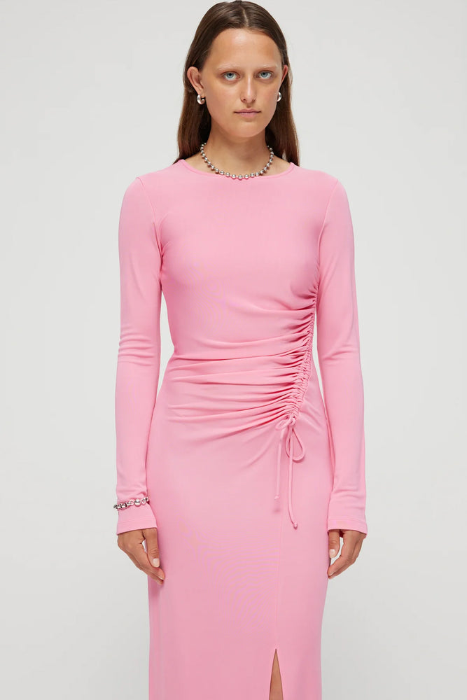 Drawstring Jersey Dress by ROHE for SALE | High St. Hire Drawstring Jersey Dress by ROHE for SALE | High St. Hire