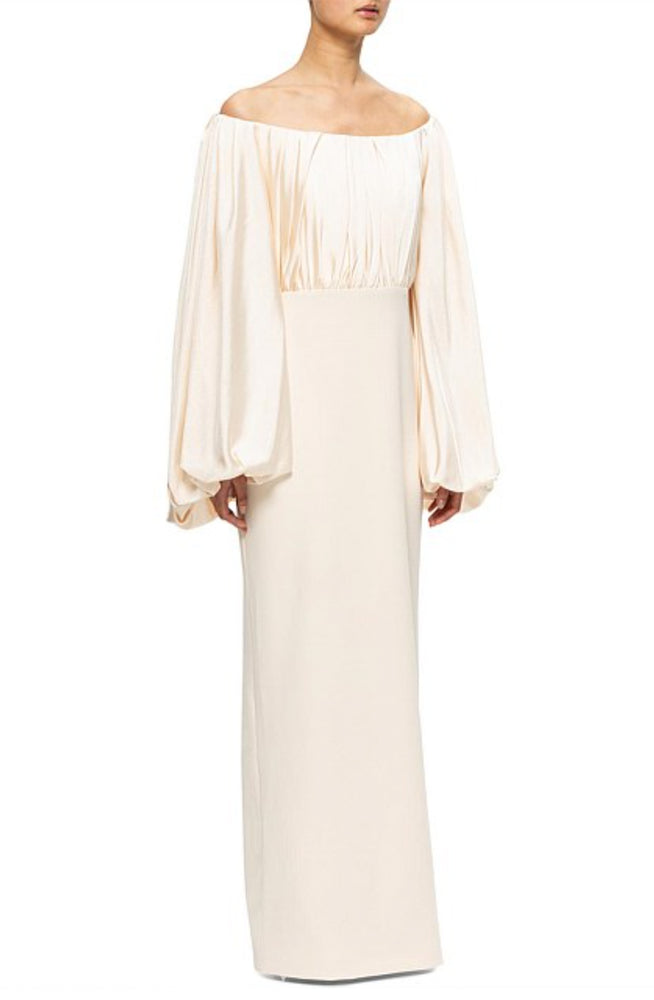 Finn Maxi Dress Ivory by Solace London