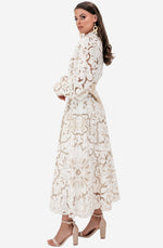 Edie Embroidery Long Dress by Zimmermann