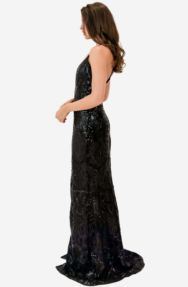 Mon Cherie Sequin Gown by Nookie