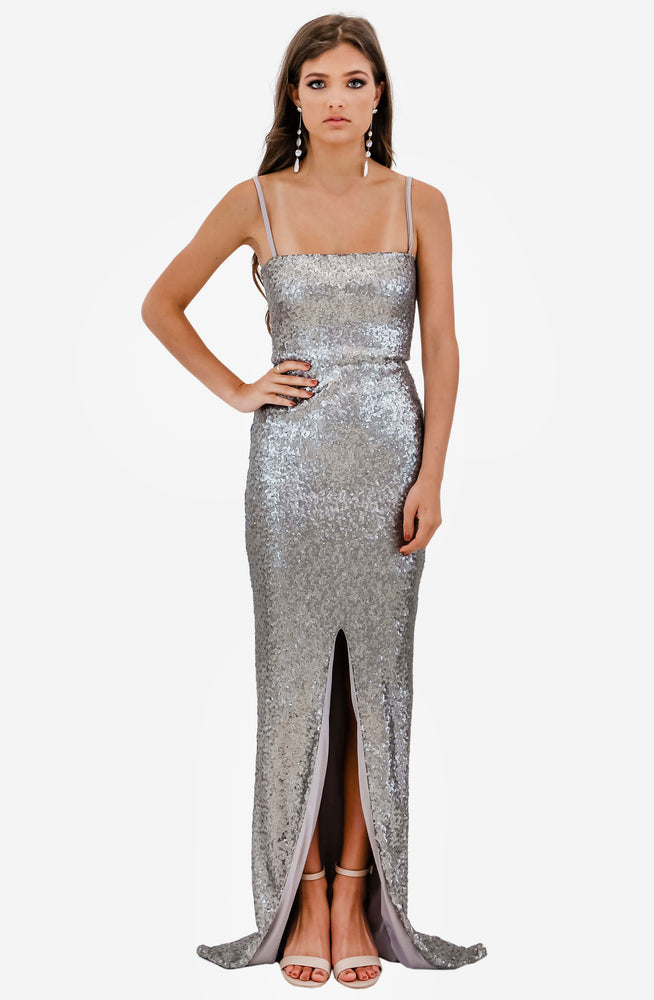 Europa Pewter Gown by Nookie