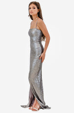 Europa Pewter Gown by Nookie