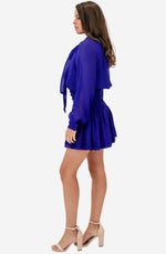 Garland Electric Blue Long Sleeve Dress by Camilla and Marc