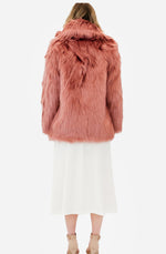 Premium Rose Jacket by Unreal Fur