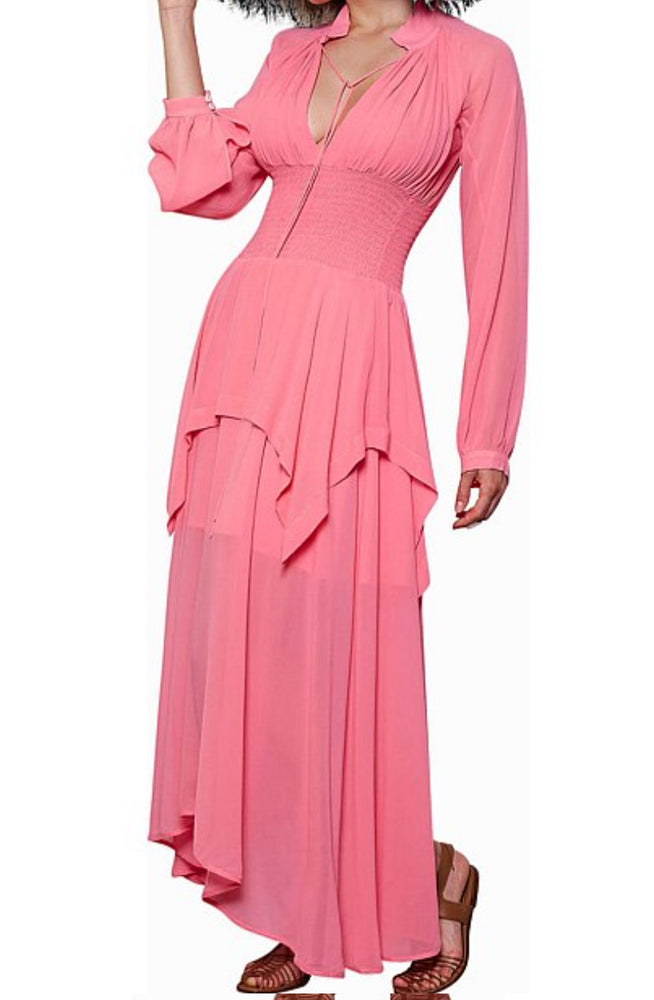 Layered Stem Dress Pink by KITX