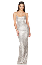 Lovers Silver Gown by Nookie