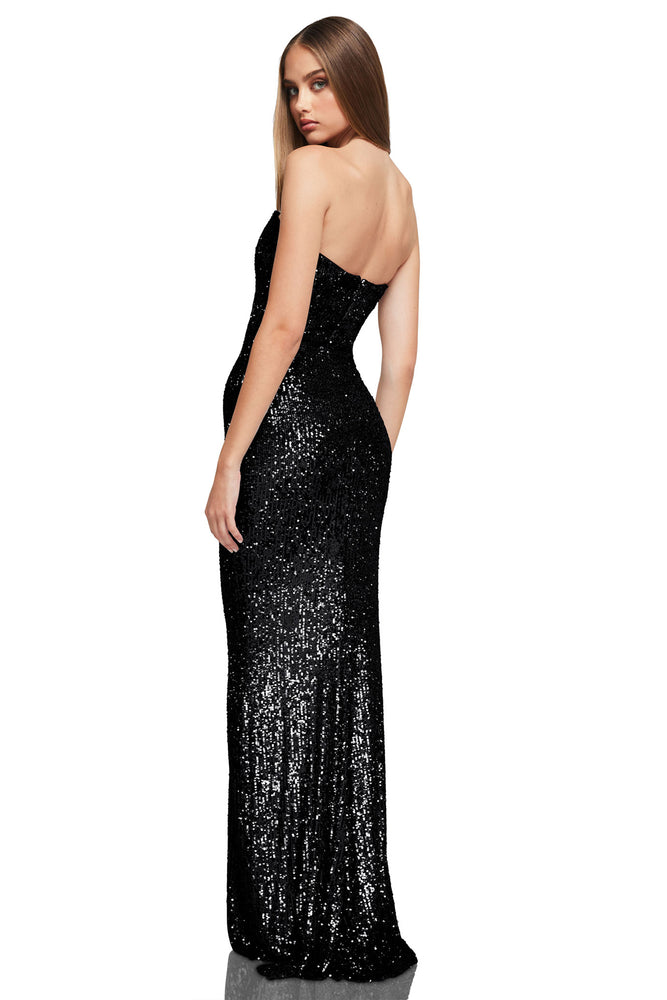 Lumeire Gown Black by Nookie