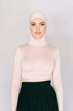Luxe Hooded Clay Crop by Mod Squad