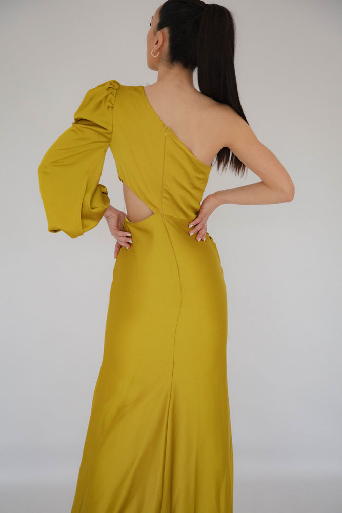Mya Mustard Gown by HSH