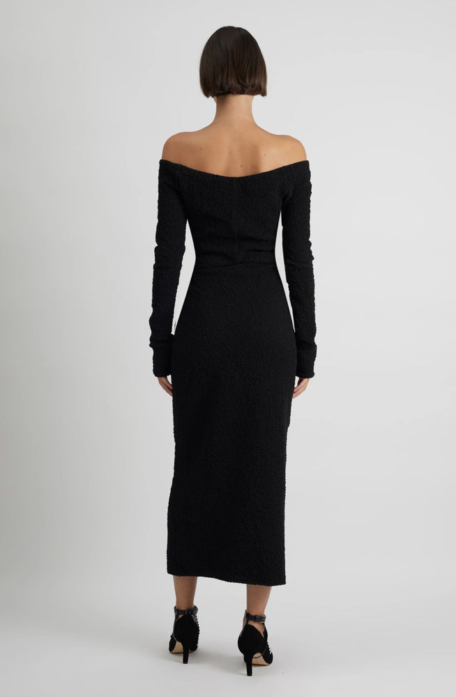 Minerva Long Sleeve Dress Black by Camilla and Marc