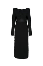 Minerva Long Sleeve Dress Black by Camilla and Marc