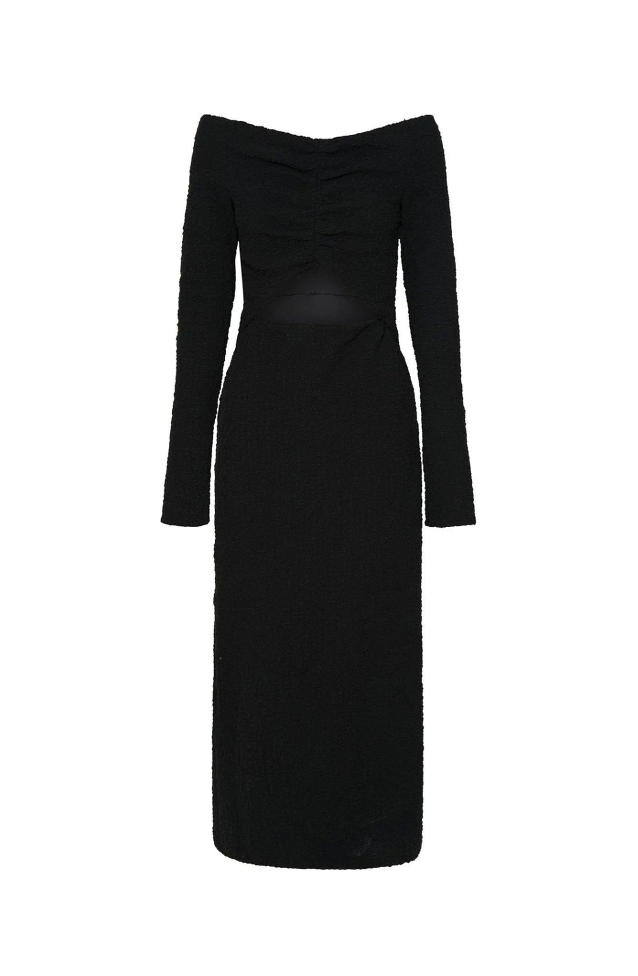Minerva Long Sleeve Dress Black by Camilla and Marc for SALE | High St. Hire Minerva Long Sleeve Dress Black by Camilla and Marc for SALE | High St. Hire
